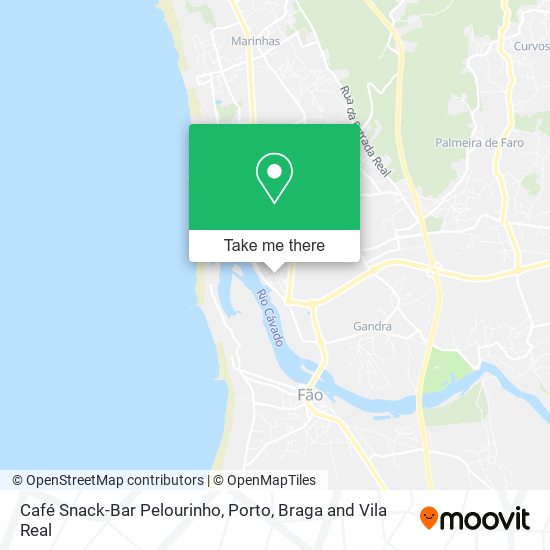 Café Snack-Bar Pelourinho mapa