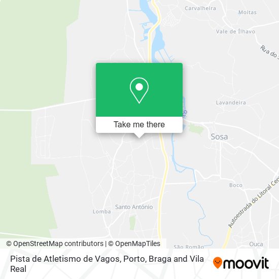 Pista de Atletismo de Vagos map