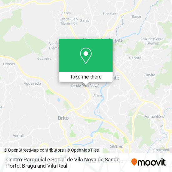 Centro Paroquial e Social de Vila Nova de Sande map
