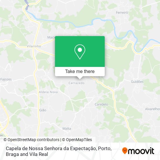 Capela de Nossa Senhora da Expectação map