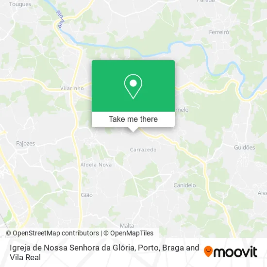 Igreja de Nossa Senhora da Glória map