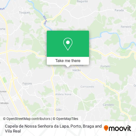 Capela de Nossa Senhora da Lapa map