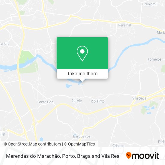 Merendas do Marachão map
