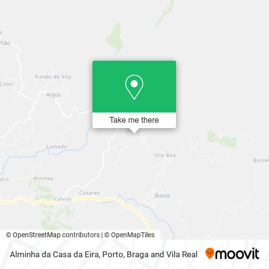 Alminha da Casa da Eira map