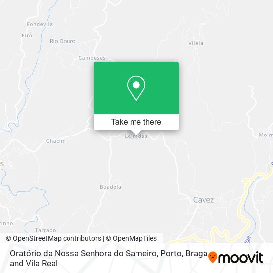 Oratório da Nossa Senhora do Sameiro map