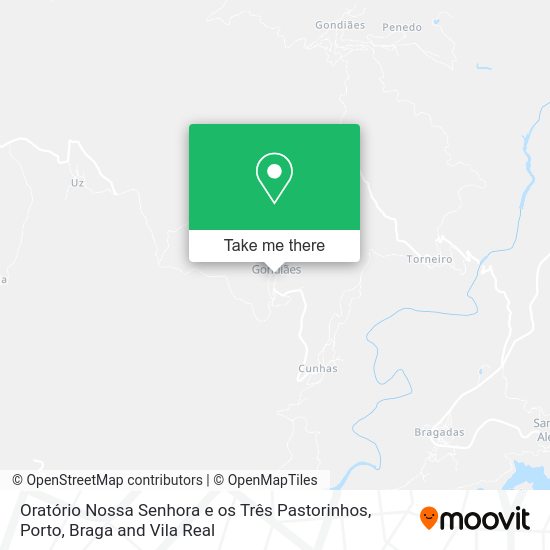 Oratório Nossa Senhora e os Três Pastorinhos map