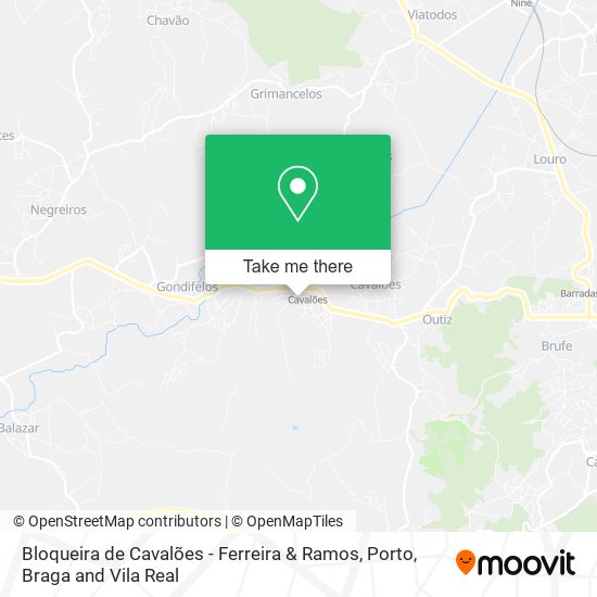 Bloqueira de Cavalões - Ferreira & Ramos map