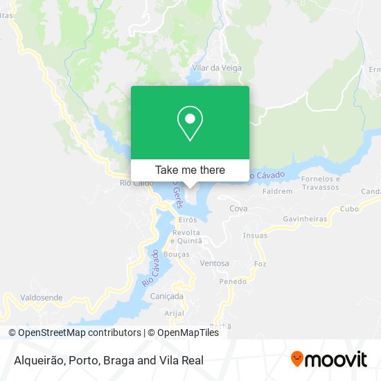 Alqueirão mapa
