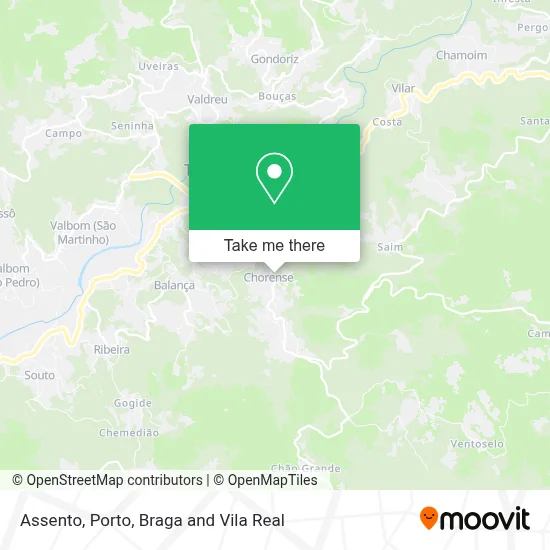Assento map