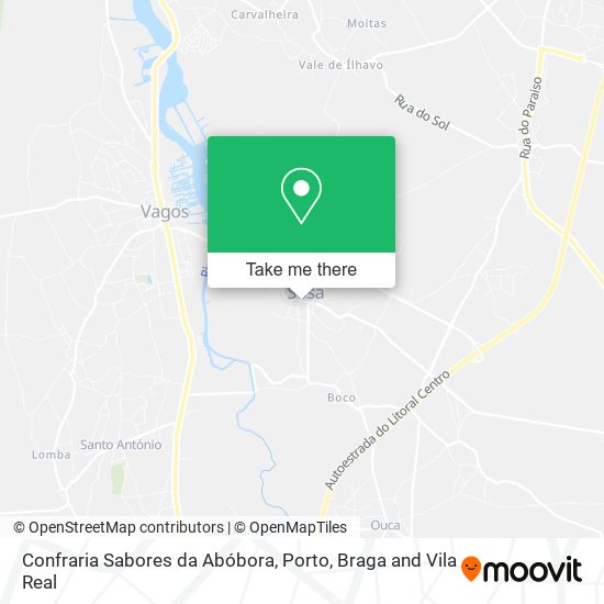 Confraria Sabores da Abóbora map