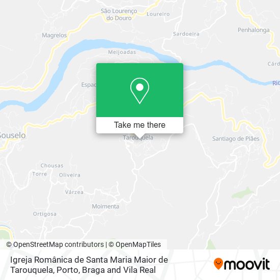 Igreja Românica de Santa Maria Maior de Tarouquela map