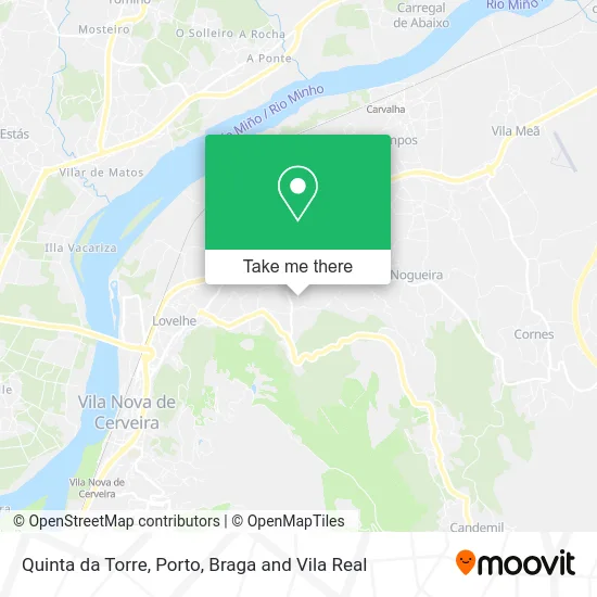Quinta da Torre map