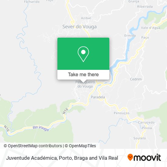 Juventude Académica map