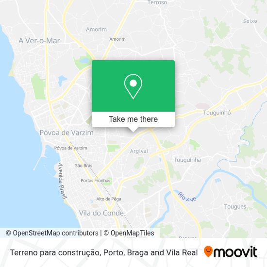 Terreno para construção map