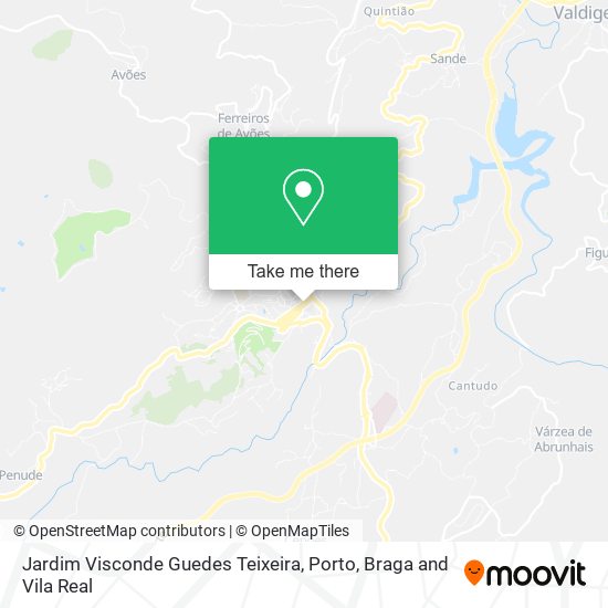 Jardim Visconde Guedes Teixeira map