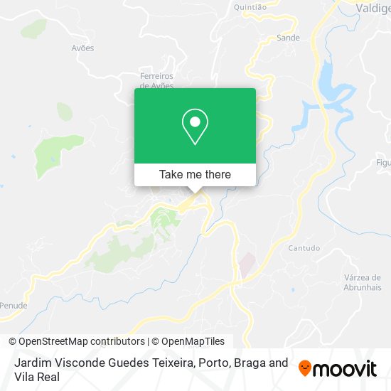 Jardim Visconde Guedes Teixeira map