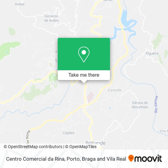 Centro Comercial da Rina map