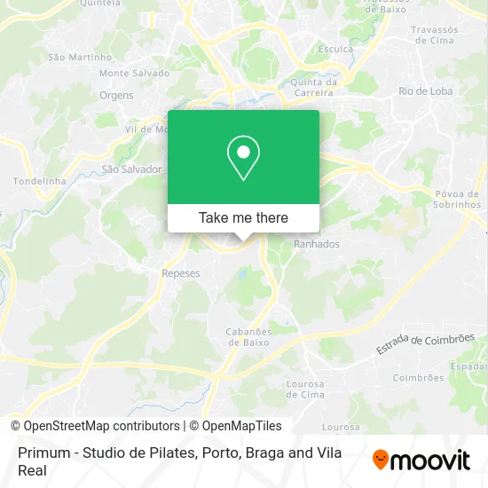 Primum - Studio de Pilates map