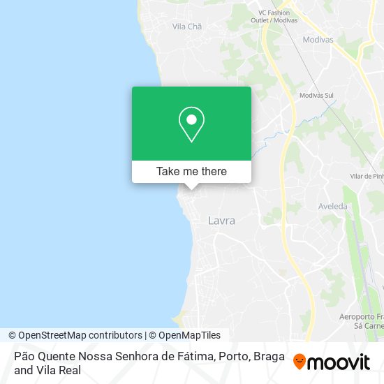 Pão Quente Nossa Senhora de Fátima map