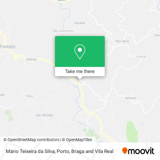Mário Teixeira da Silva map