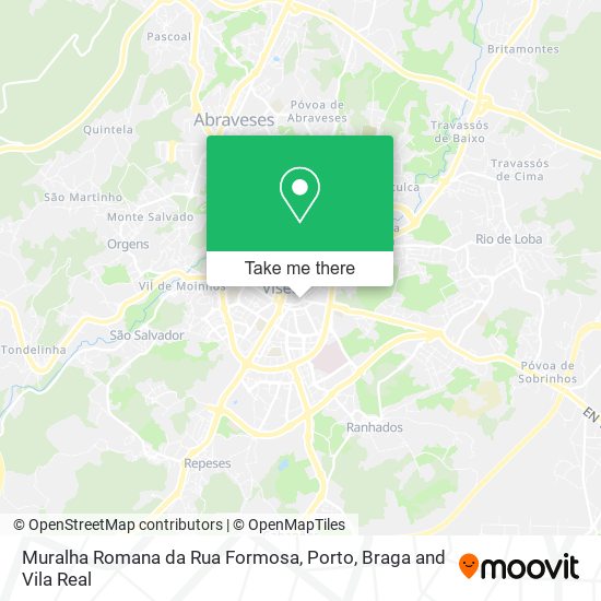 Muralha Romana da Rua Formosa map