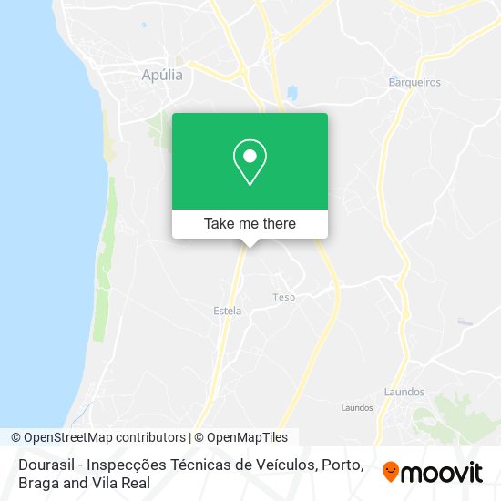 Dourasil - Inspecções Técnicas de Veículos map