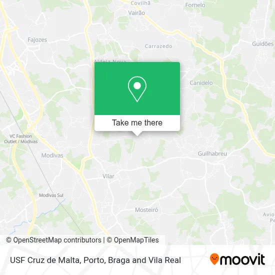 USF Cruz de Malta map