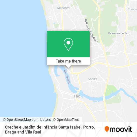 Creche e Jardim de Infância Santa Isabel mapa