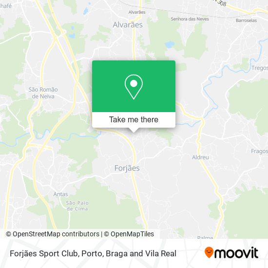 Forjães Sport Club map