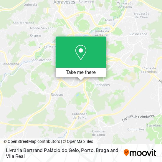 Livraria Bertrand Palácio do Gelo map