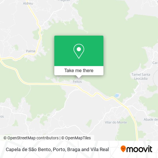 Capela de São Bento map