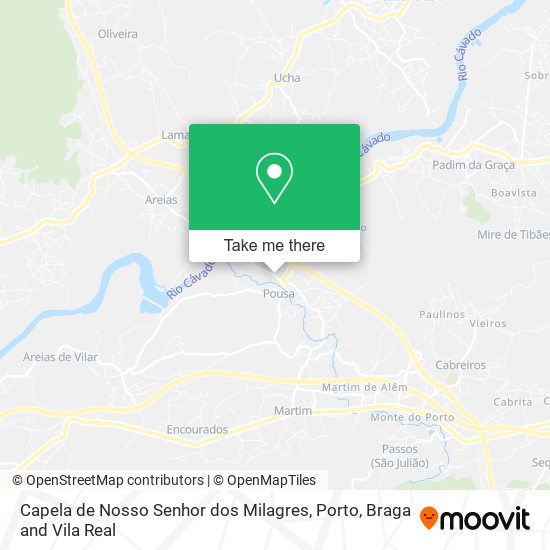 Capela de Nosso Senhor dos Milagres map