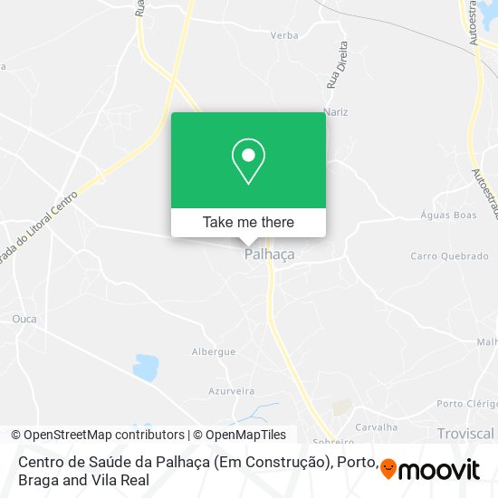 Centro de Saúde da Palhaça (Em Construção) map