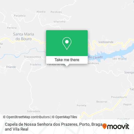 Capela de Nossa Senhora dos Prazeres map