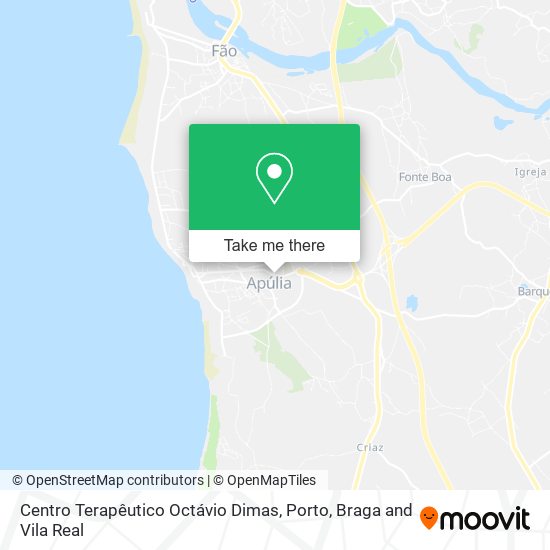 Centro Terapêutico Octávio Dimas map