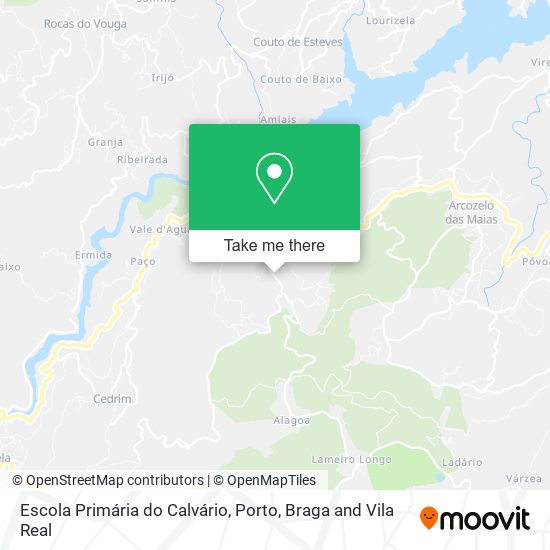 Escola Primária do Calvário map
