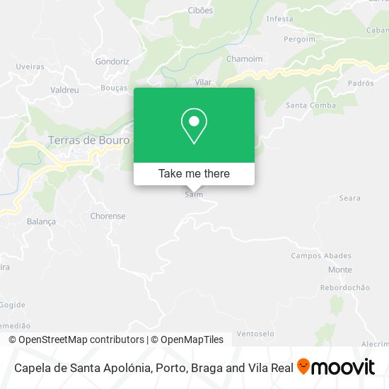 Capela de Santa Apolónia map