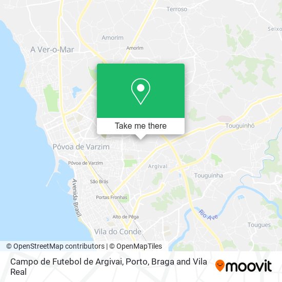 Campo de Futebol de Argivai map