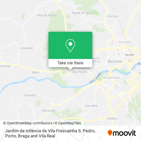 Jardim de Infância de Vila Frescaínha S. Pedro map