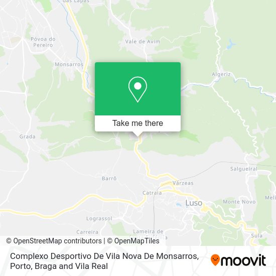 Complexo Desportivo De Vila Nova De Monsarros map