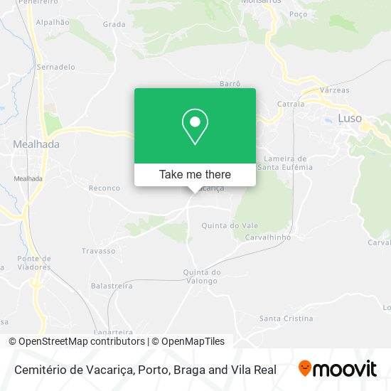 Cemitério de Vacariça map