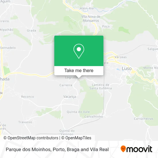 Parque dos Moinhos map