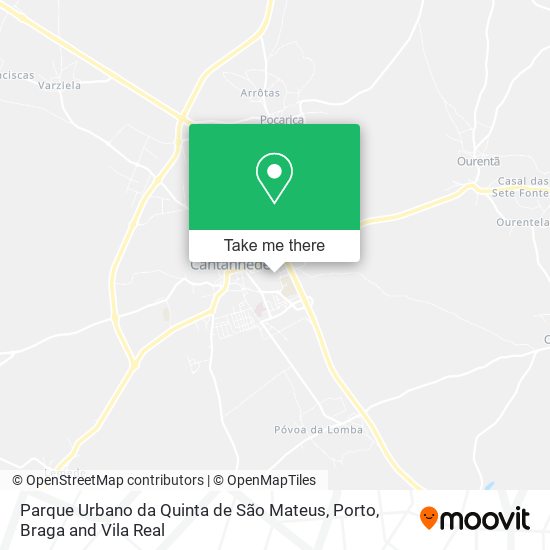 Parque Urbano da Quinta de São Mateus map