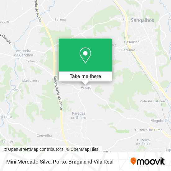 Mini Mercado Silva mapa