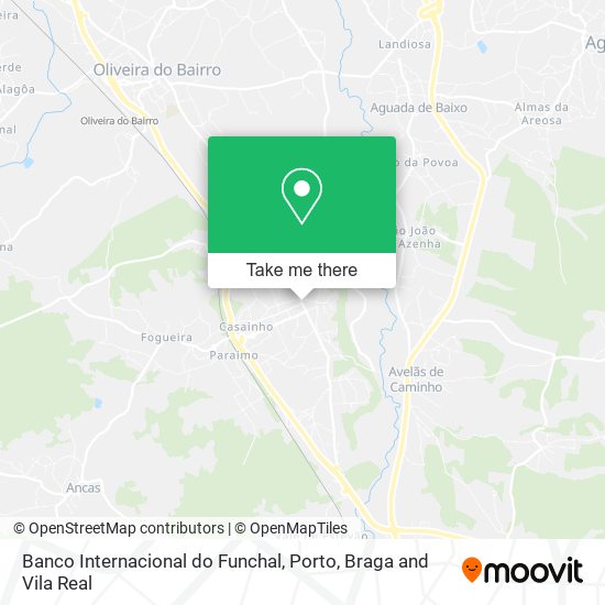 Banco Internacional do Funchal map