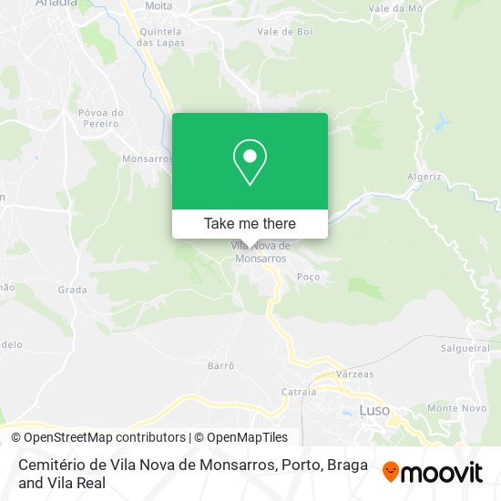Cemitério de Vila Nova de Monsarros map