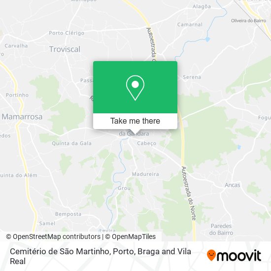 Cemitério de São Martinho map
