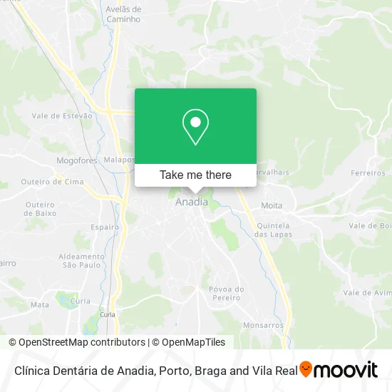 Clínica Dentária de Anadia map
