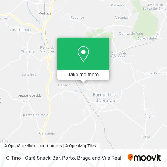 O Tino - Café Snack-Bar map