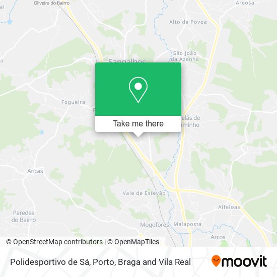 Polidesportivo de Sá map